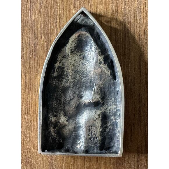 James Avery Retired RARE Sterling Silver Large Saint Anthony Pendant 2 1/4” HTF! - Picture 4 of 10